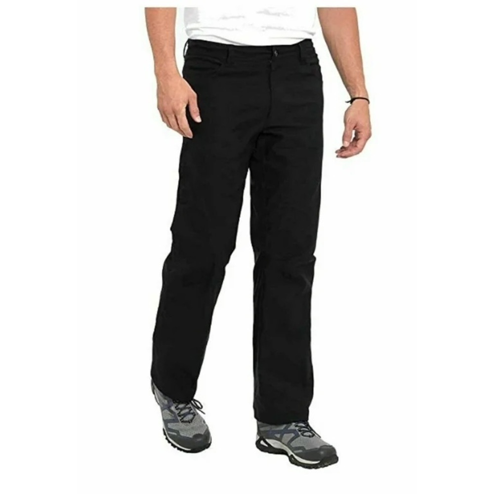 Eddie Bauer Men’s Black Fleece Lined Pants Size 40x30